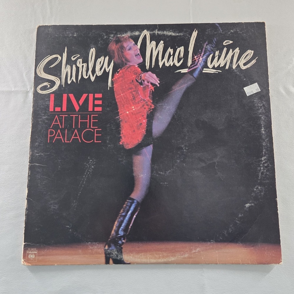 Shirley MacLaine - Live At The Palace - 1976 Vinyl LP - PC 34223 VG+ Tested
